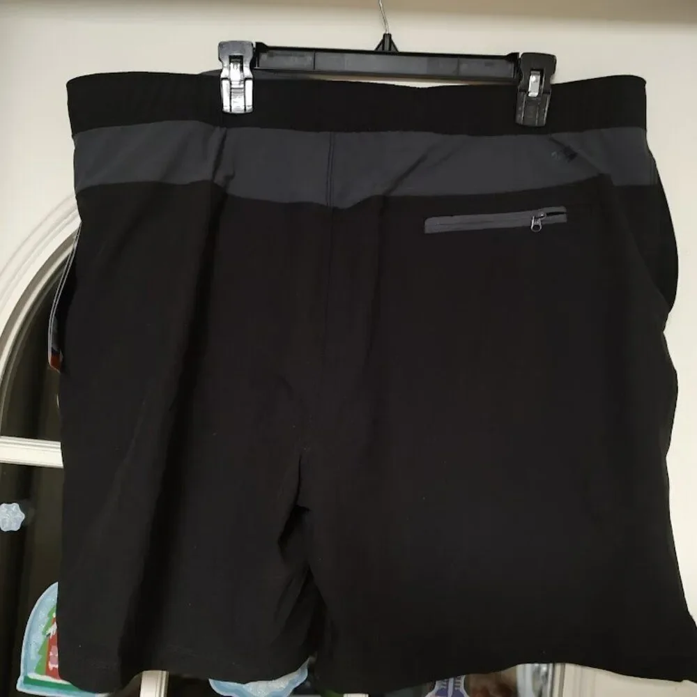 New Speedo Black Tech Volley Swim Shorts Size Men's XXL 38/40